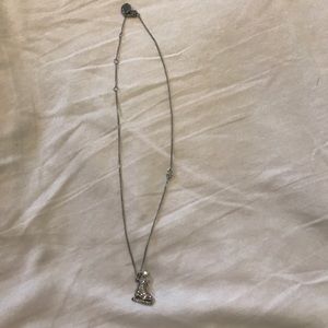 Juicy couture figure skate necklace